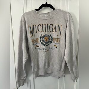 Vintage University of Michigan Sweatshirt